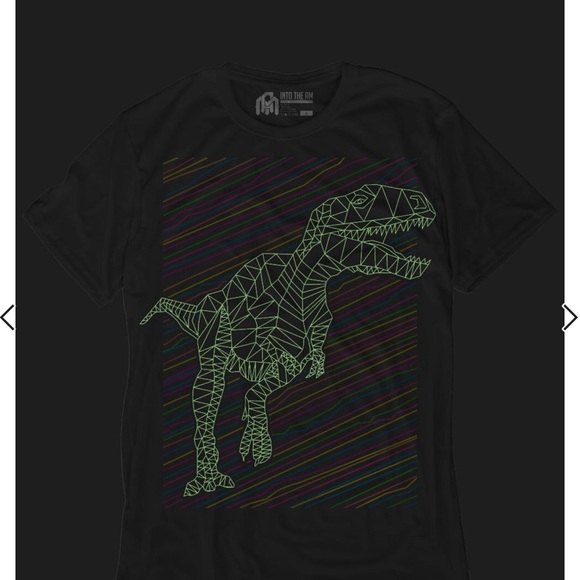 *SOLD*Funky Jurassic Rawr Glow In The Dark Men's T - Picture 3 of 6